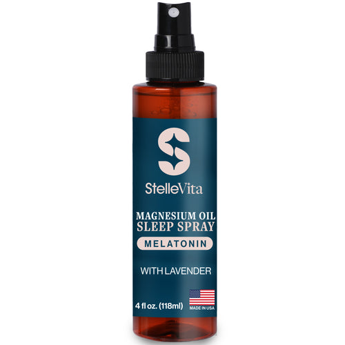 Magnesium Oil with Melatonin and Lavender Sleep Spray 4 oz