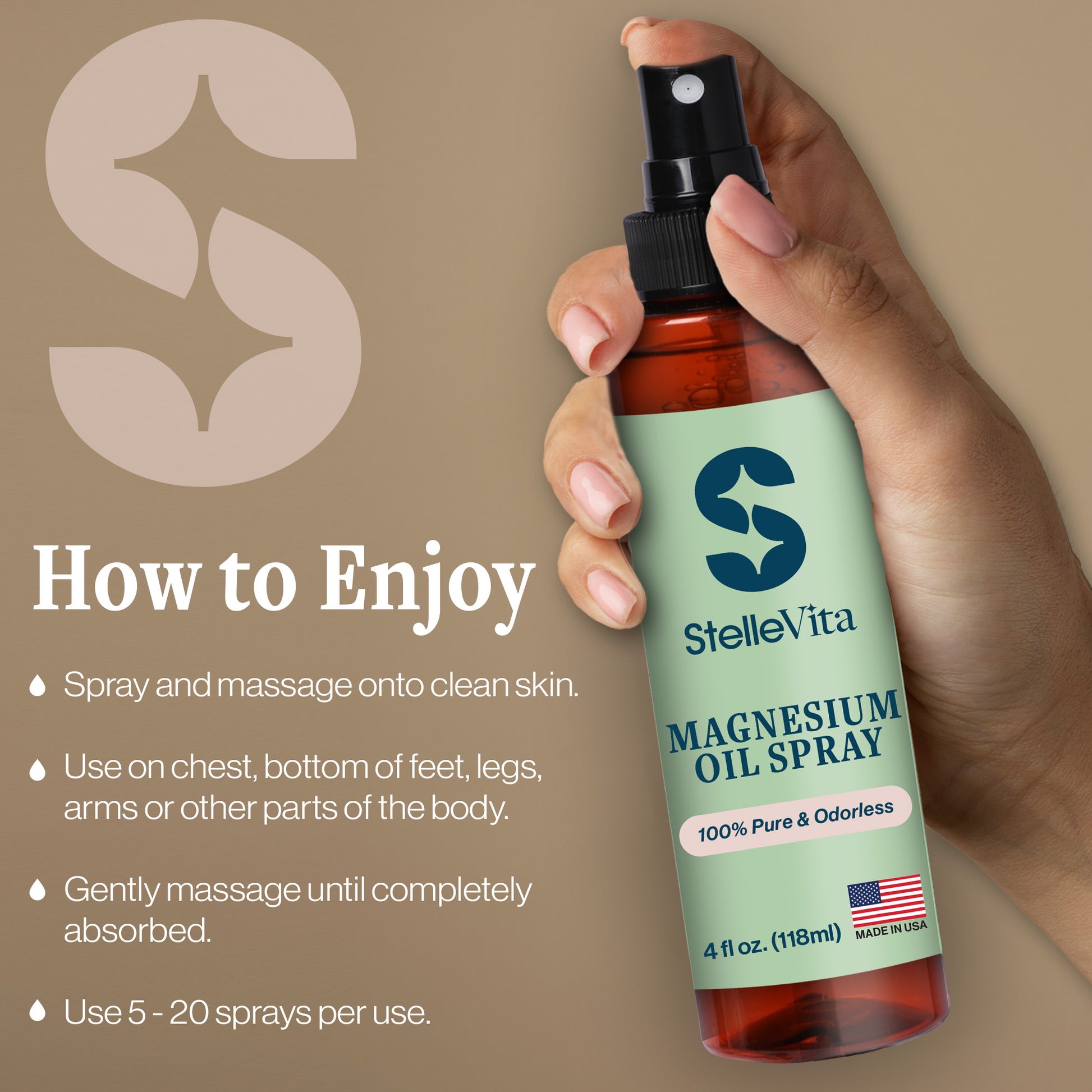 Magnesium Oil Spray 4oz